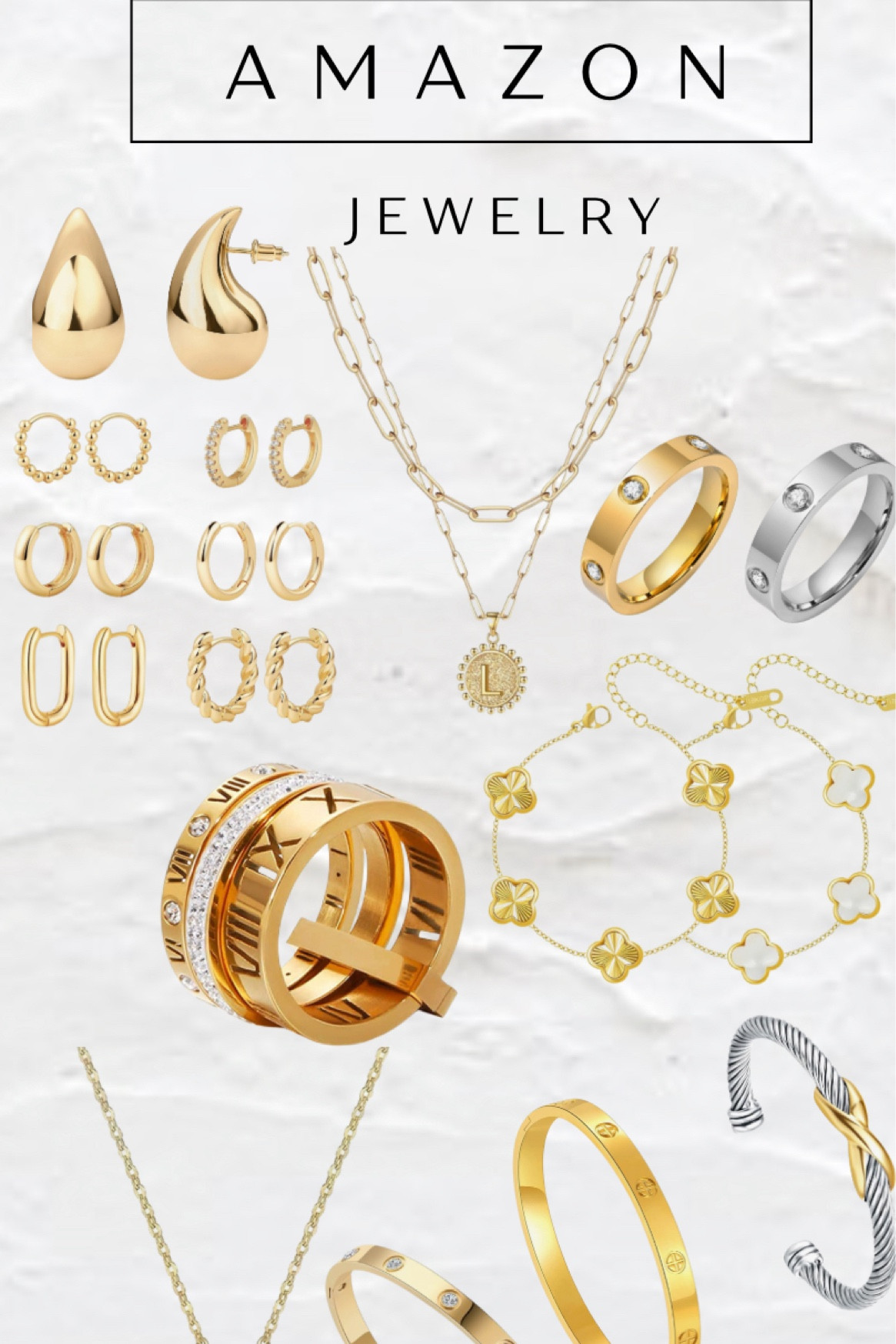 Amazon Jewelry! 

#LTKMostLoved #LTKFindsUnder50 #LTKSaleAlert