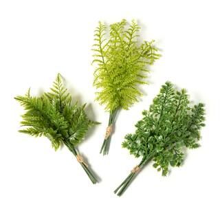 12 Pack: Assorted Green Fern Bundle by Ashland® | Michaels Stores