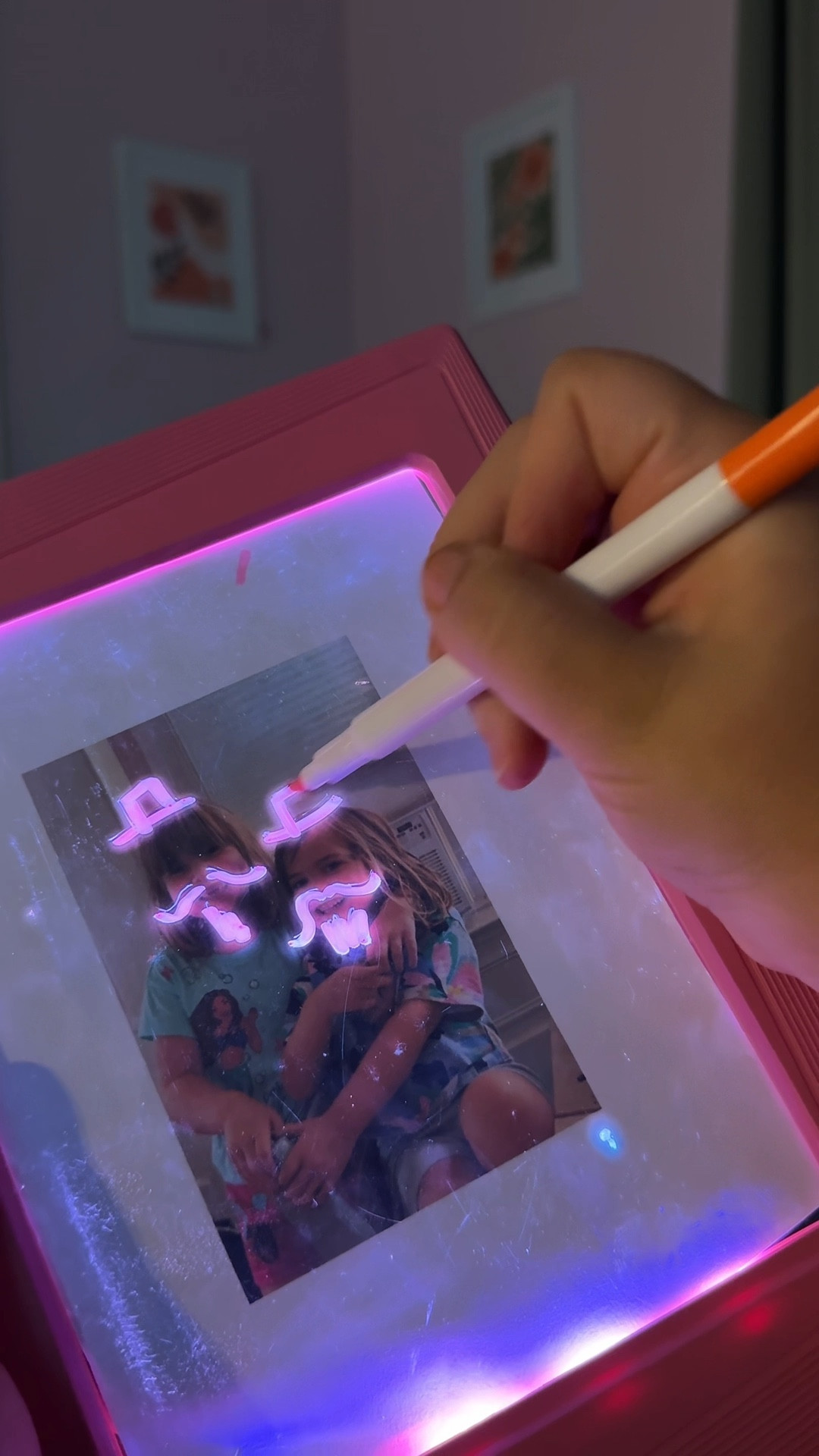 LED writing tablet. You can put your own pictures in to doodle on too!

#LTKHome #LTKKids #LTKFamily