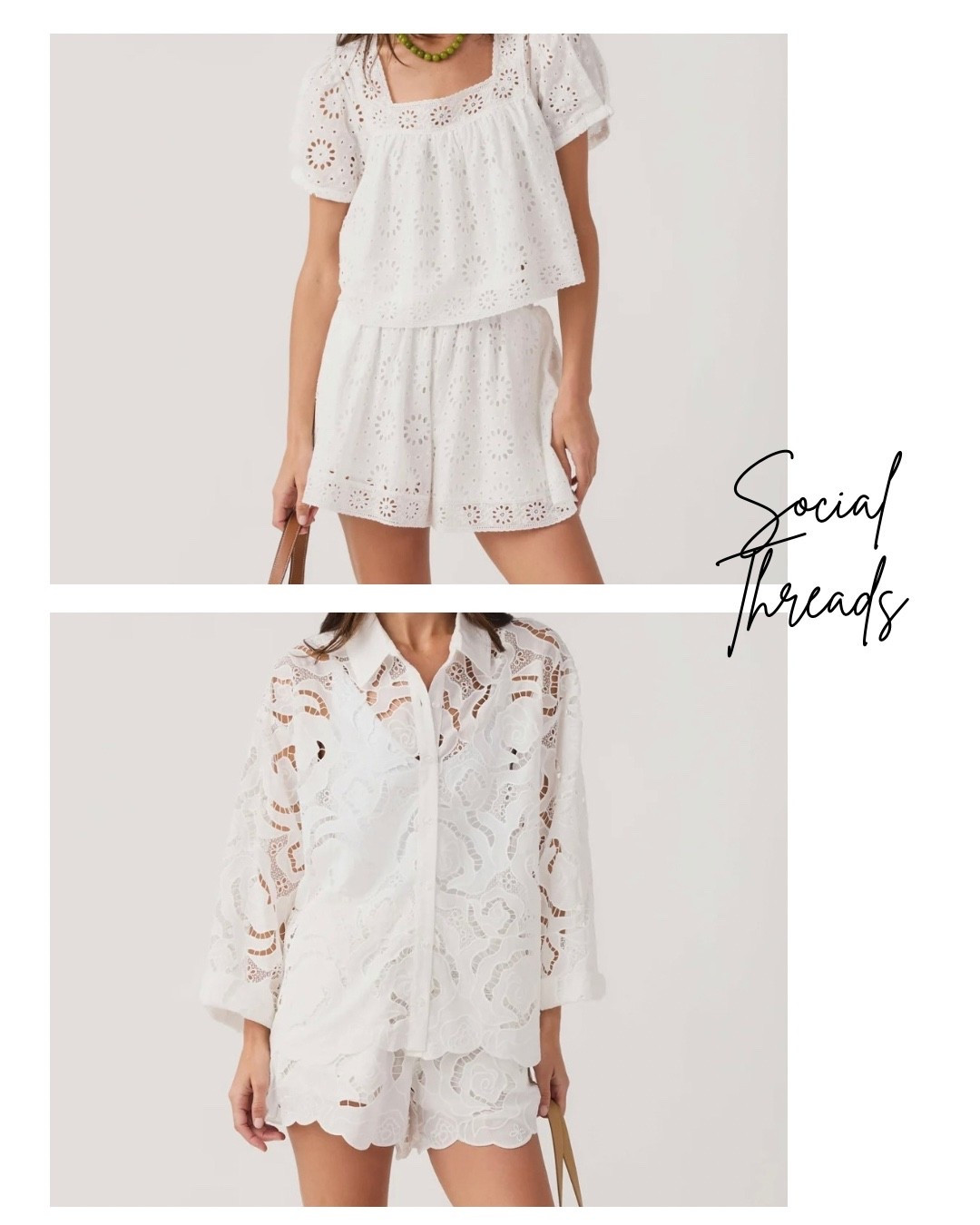 Social Threads

Mable Eyelet Embroidered Short Set

Miou Muse Floral Eyelet Top

Miou Muse Floral Eyelet Shorts

Summer Outfit

#LTKOver40 #LTKTravel