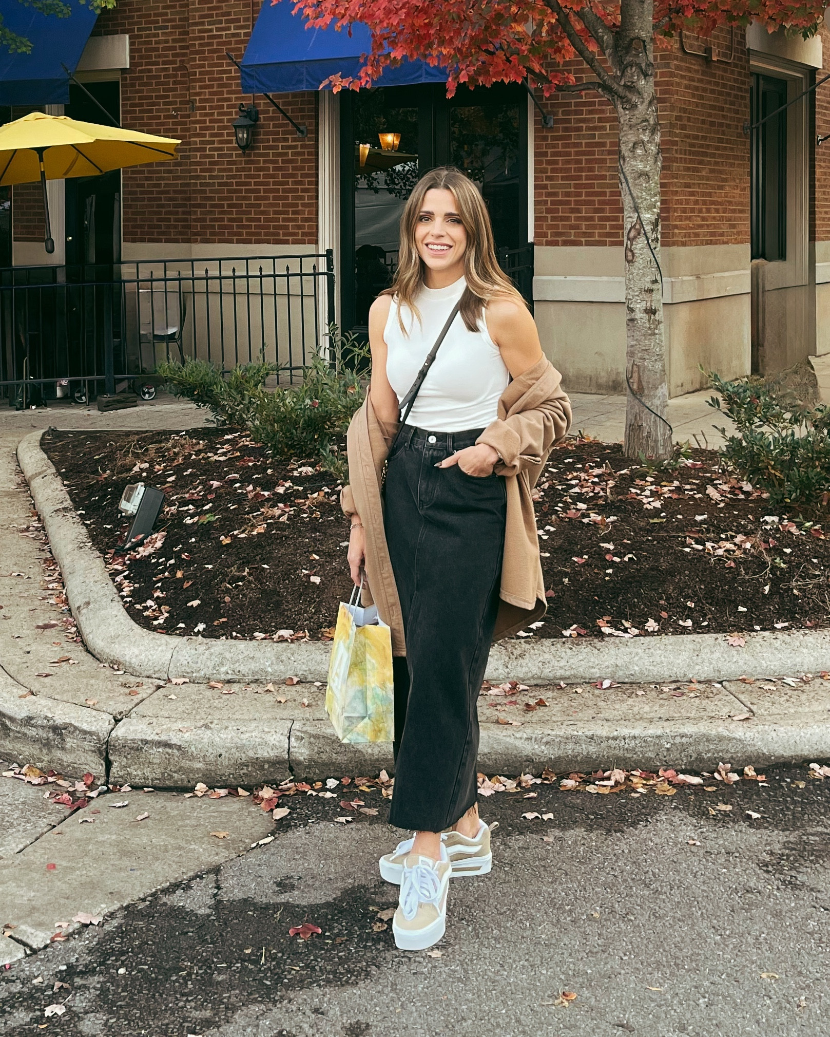 Fall shopping and festivities 🍂 🎃 

#fallfashion #denimskirt #fall 

#LTKShoeCrush #LTKSeasonal #LTKStyleTip