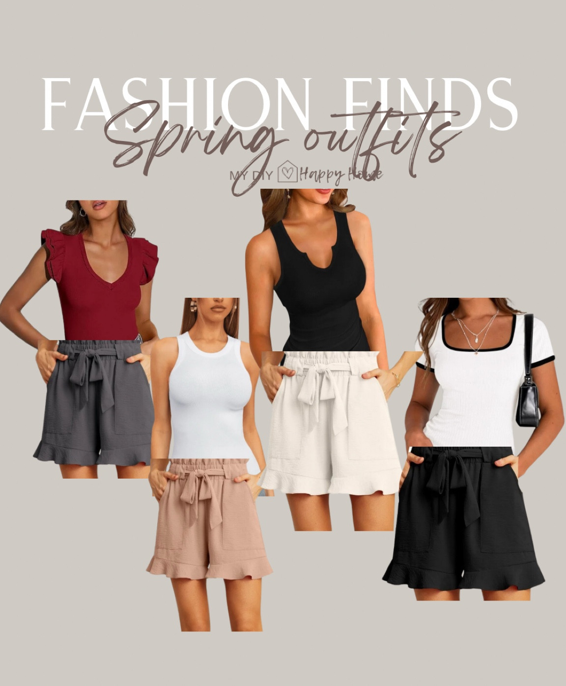 Affordable fashion finds perfect for spring and summer 

Love the ruffle detail on these shorts ams
They come in multiple color options 

#LTKMidsize #LTKPetite #LTKSeasonal