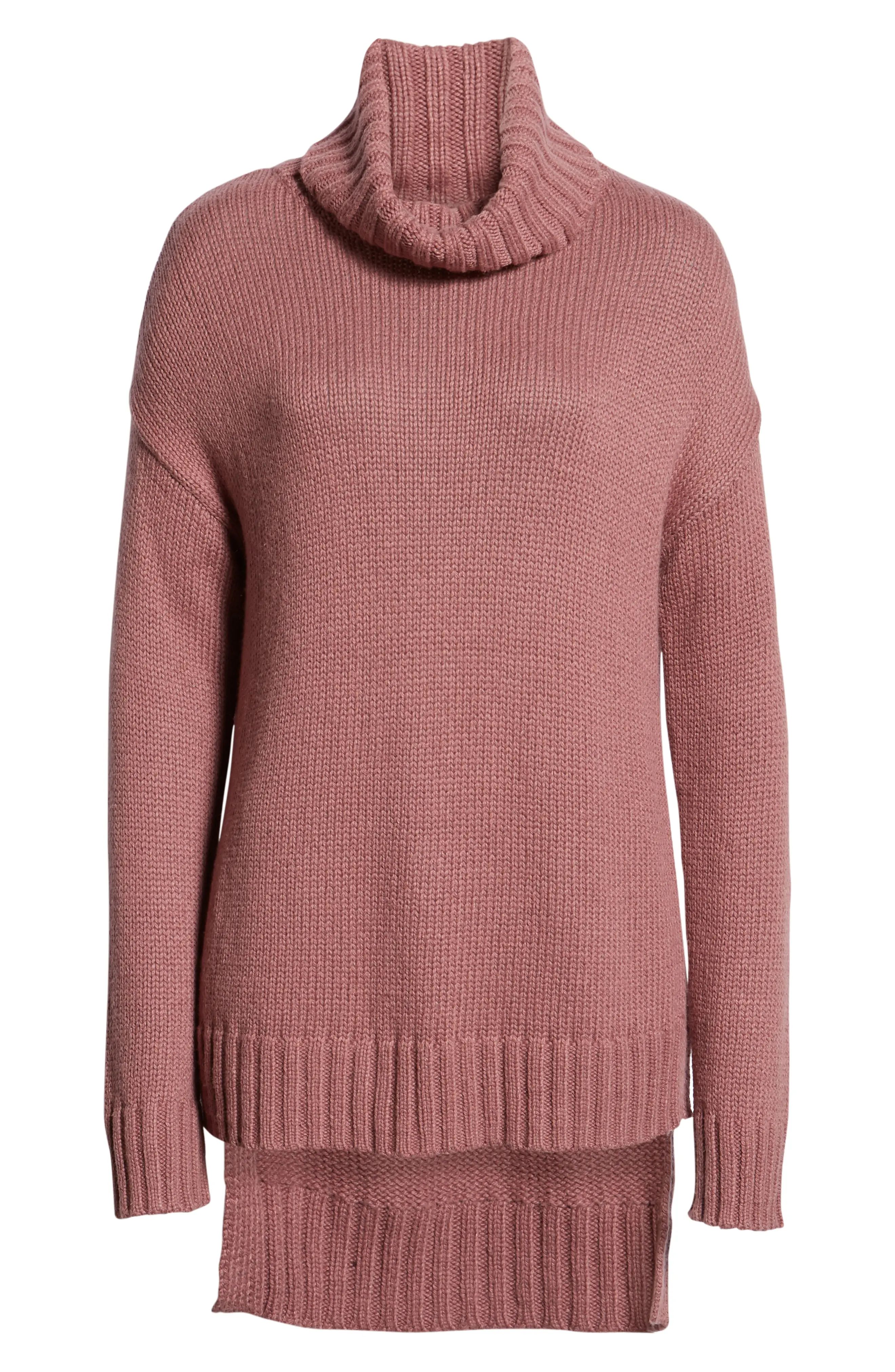 High/Low Turtleneck Sweater | Nordstrom