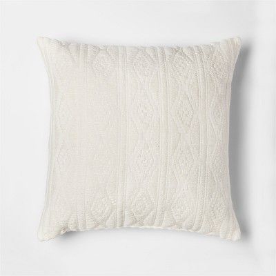 Woven Jacquard Throw Pillow - Threshold™ | Target