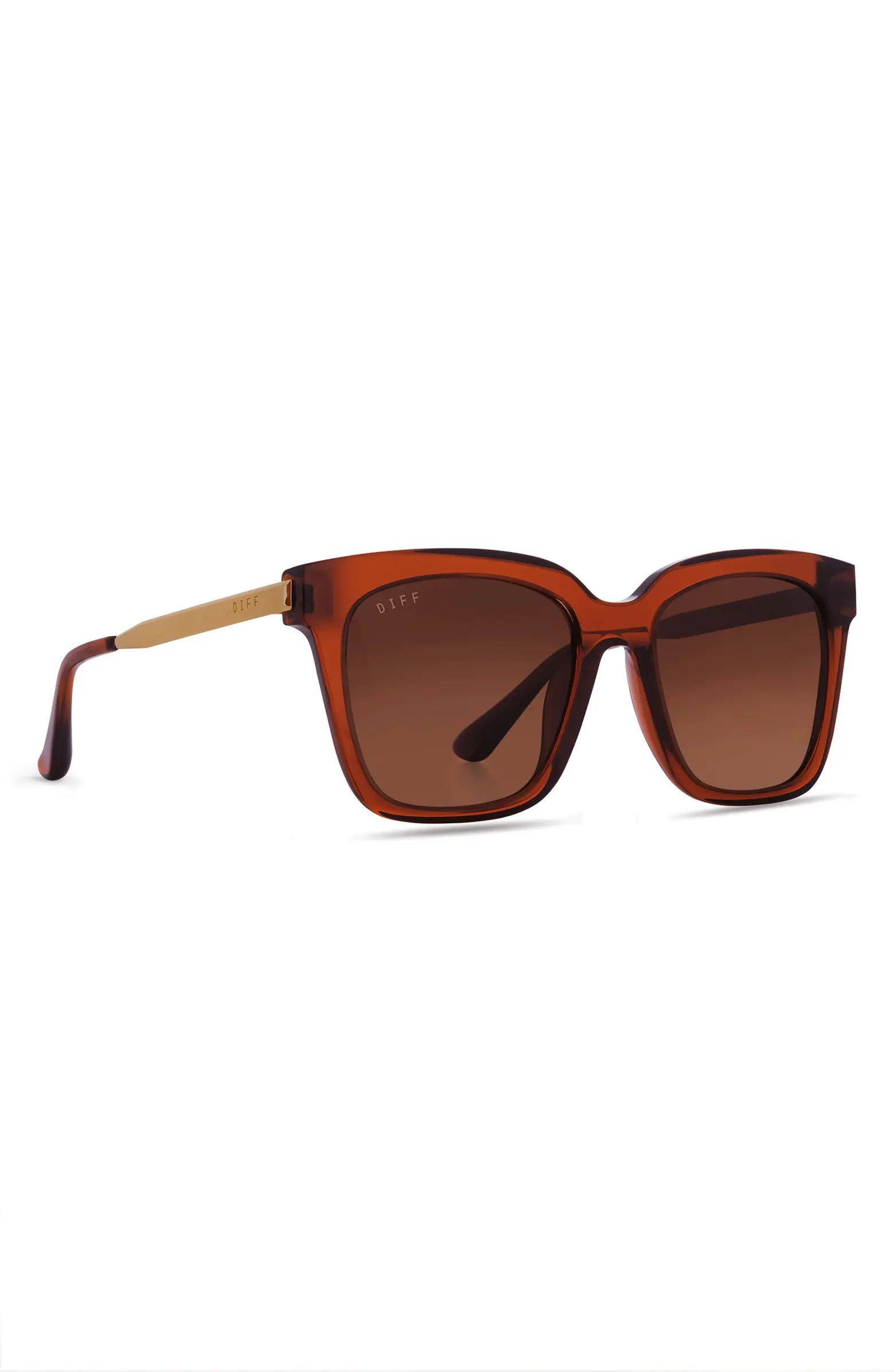 DIFF Bella 54mm Gradient Square Sunglasses | Nordstrom | Nordstrom