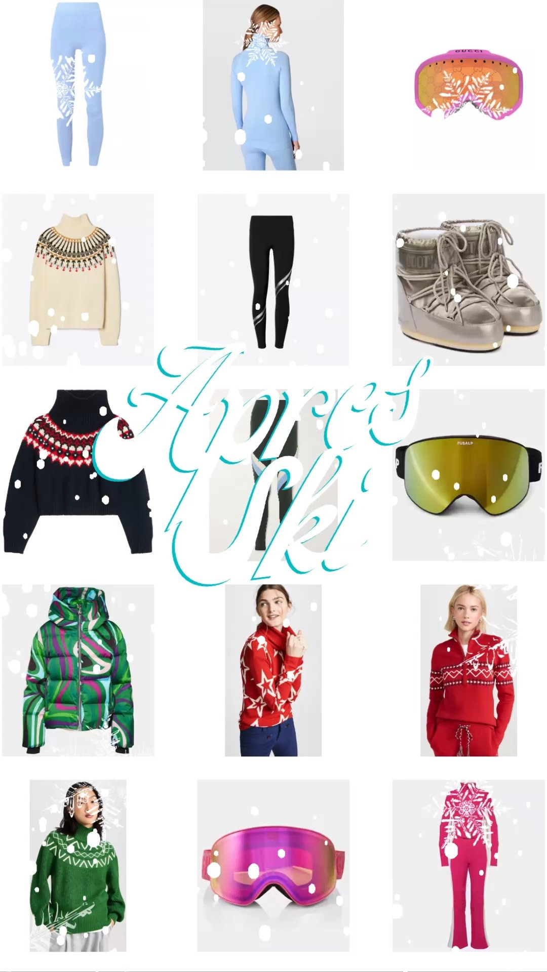 This snowy week has me dreaming of a ski weekend. I pulled together some of my dream Après attire (I’m more après than ski…)- think RHOBH does Chamonix❄️💕 #apresski #skistyle #winterwardrobe 

#LTKSeasonal #LTKtravel #LTKstyletip