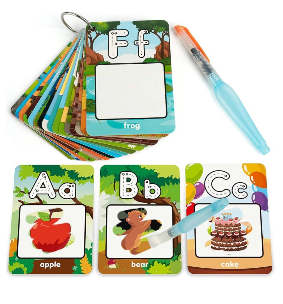 Water word cards! They kept my daughter’s attention! 

#LTKBaby #LTKFamily #LTKKids