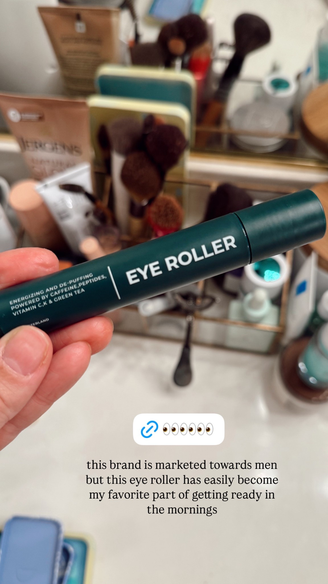 This brand may be marketed for men, but this eye roller has become the best part of my morning routine!

#LTKBeauty