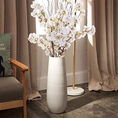 yinhua 39 Inch Artificial Cherry Blossom Branches Flowers Stems Silk Tall Fake Flower Arrangement... | Amazon (US)