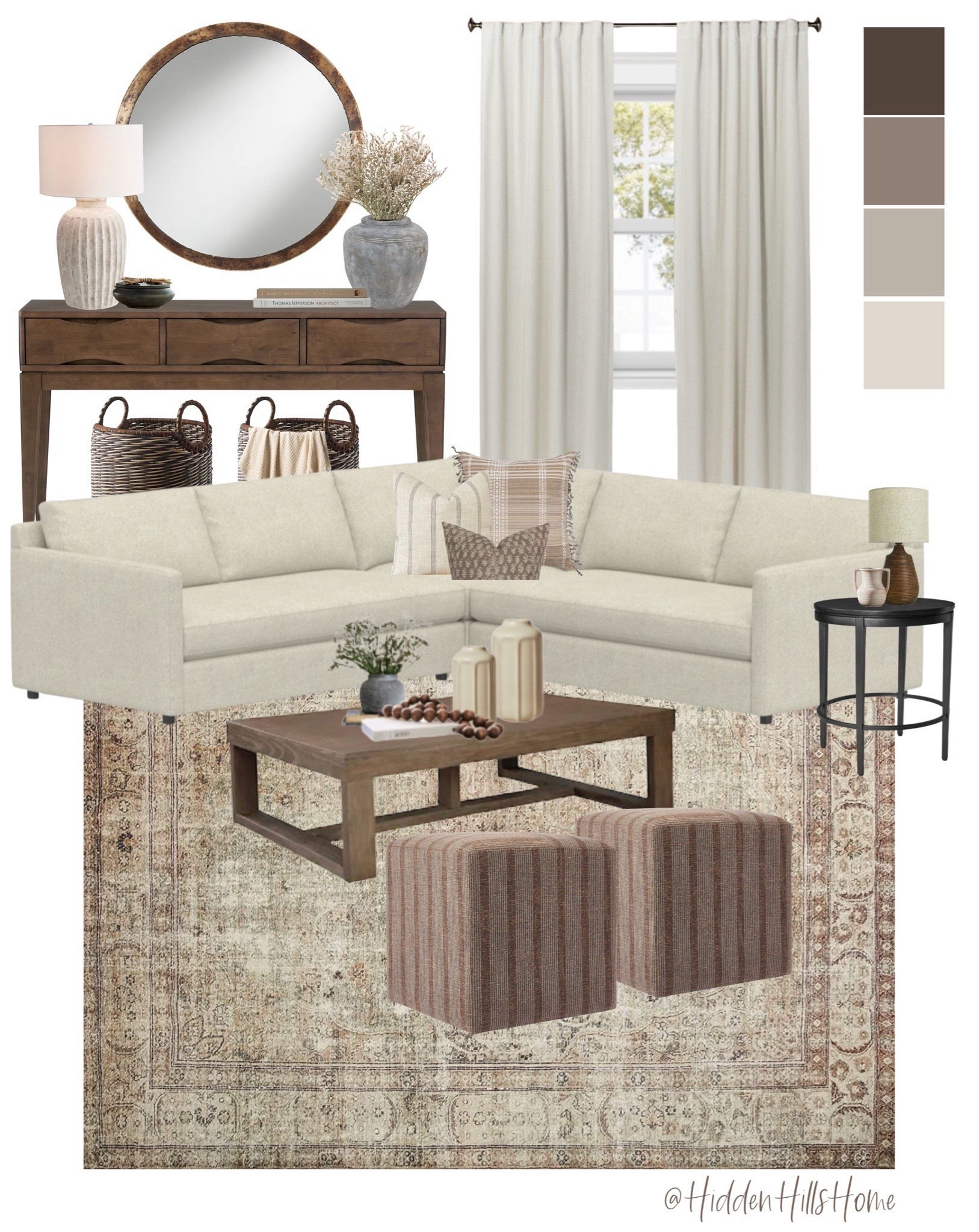 Neutral living room mood board, affordable living room decor, modern transitional living room design, affordable coffee table #modern-transitional #livingroom



#LTKHome #LTKSaleAlert