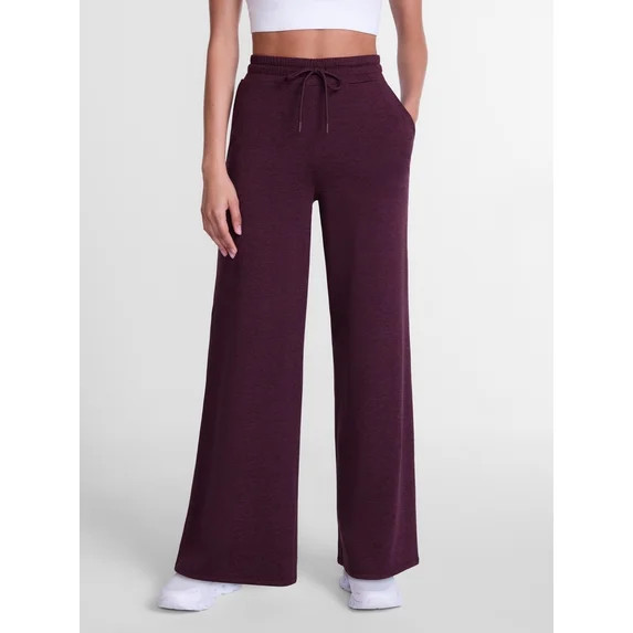 Athletic Works Women’s and Women’s Plus ButterCore Wide Leg Pants, 30” Inseam, Sizes XS-4X | Walmart (US)