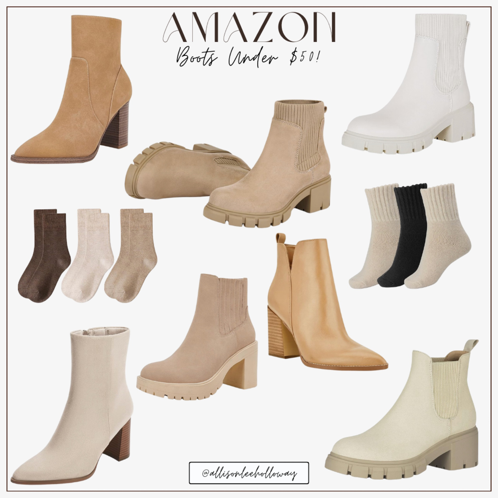 Boots under $50! 

#LTKSeasonal #LTKFindsUnder50 #LTKShoeCrush