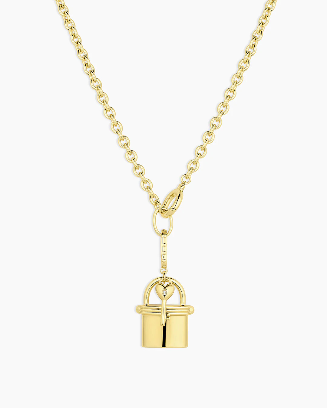 Avery Love Lock Necklace | gorjana