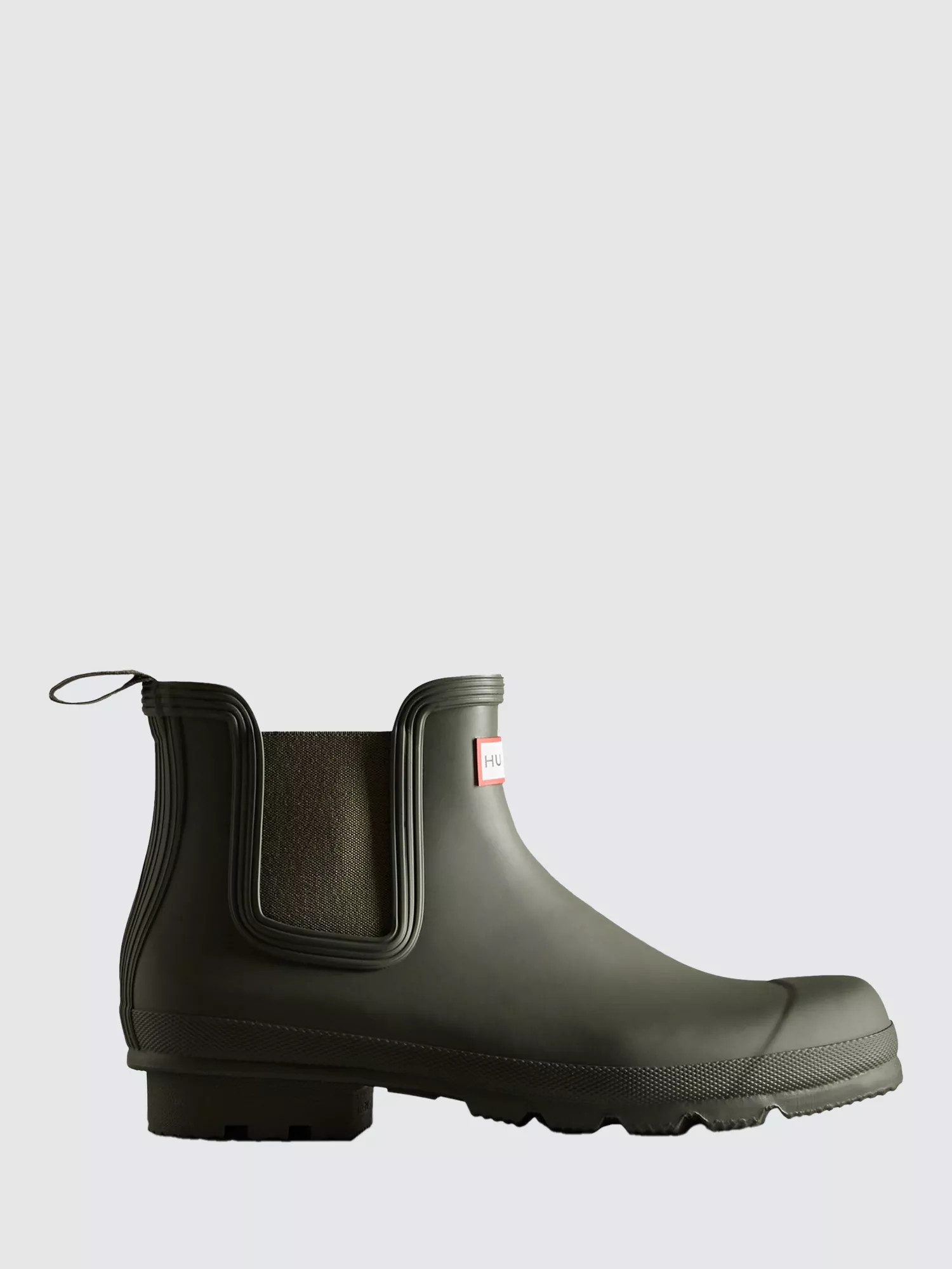 Hunter Original Chelsea Wellington Boots, Dark Olive | John Lewis (UK)