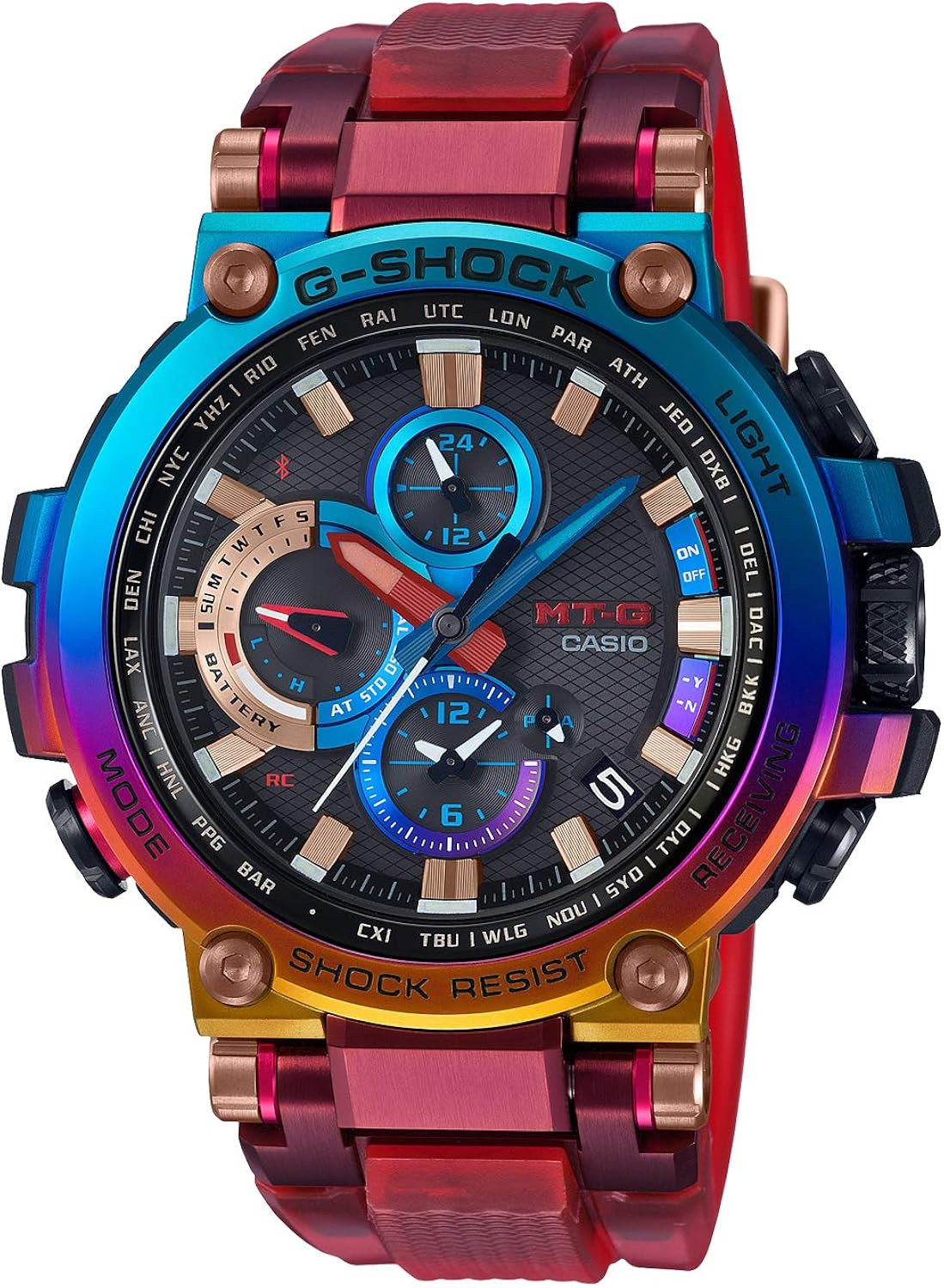 Casio G-Shock MT-G MTG-B1000VL-4AJR Triple G Resist Tough Soler Limited Edition (Japan Domestic Genu | Amazon (US)