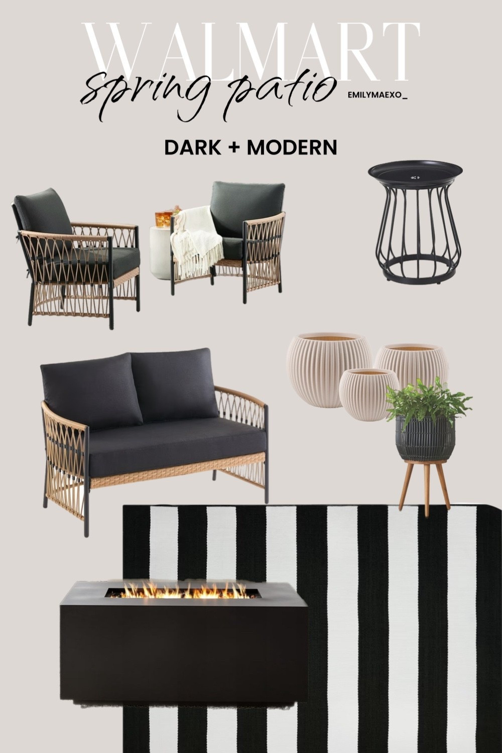 Spring patio refresh time! One of my favorite times of the year 😍 Walmart has the cutest affordable patio furniture  

#LTKHome #LTKSeasonal #LTKSaleAlert