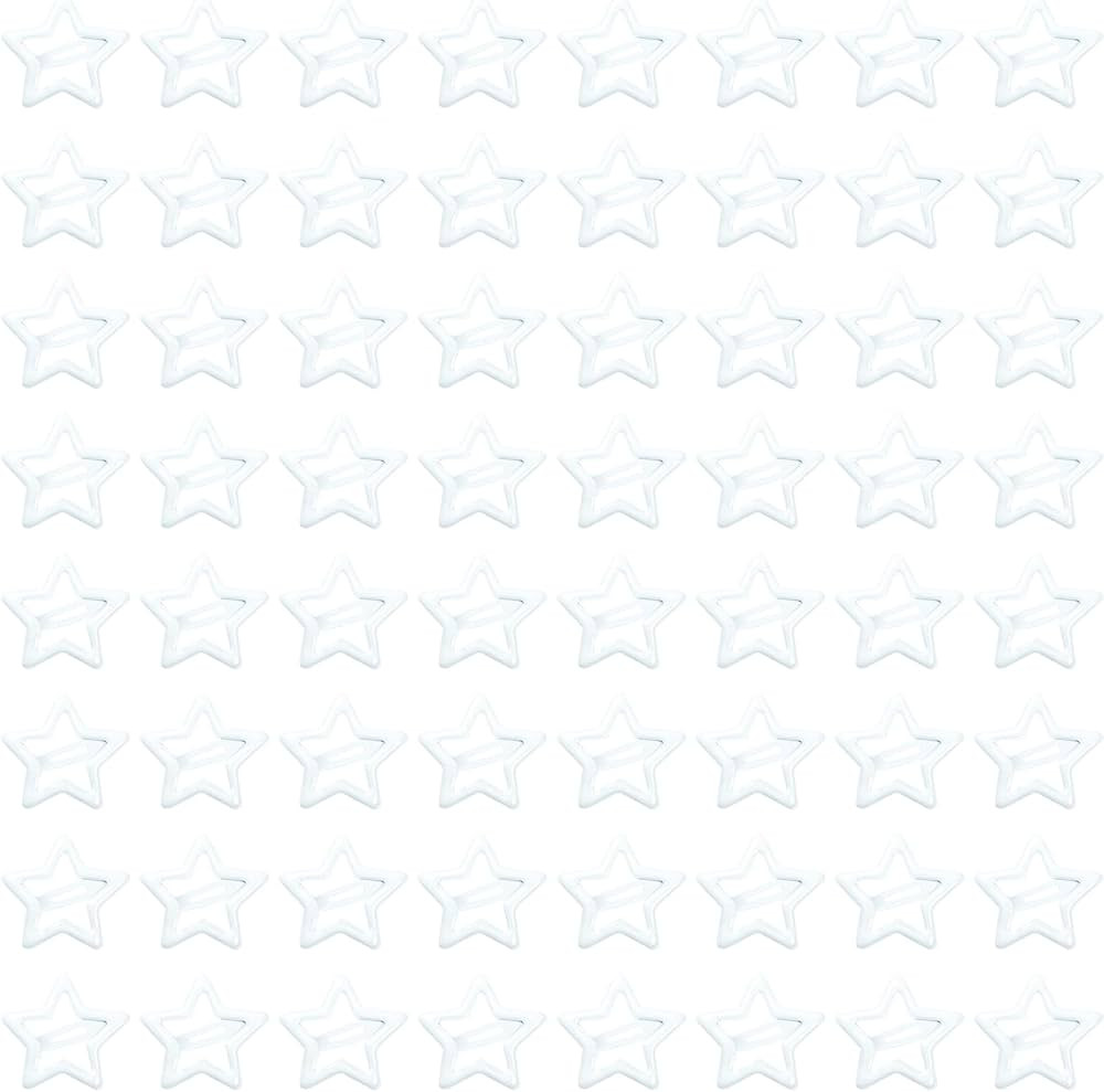 ELANE 64 Pcs Small Star Snap Hair Clips for Women Girl,Cute Hair Barrettes for Women Fine Thin Ha... | Amazon (US)