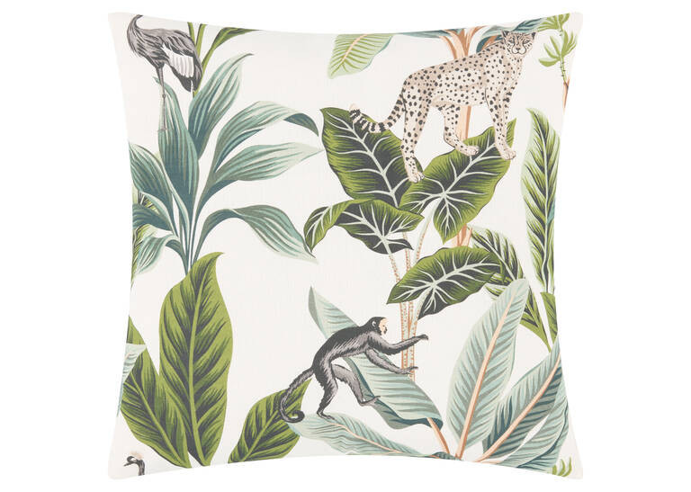 Diani Outdoor Pillow 21x21 Multi/Ivory | Urban Barn