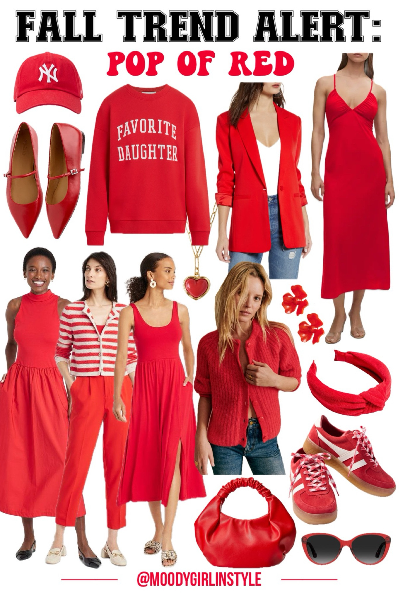 Currently Trending: Cherry Red 🍒

Red will continue to be the hot trend heading into the fall & winter season! I rounded up a few closet staples add a fun pop of color to any outfit!

#LTKStyleTip #LTKOver40 #LTKFindsUnder100 #LTKBacktoSchool #LTKWorkwear #LTKSeasonal