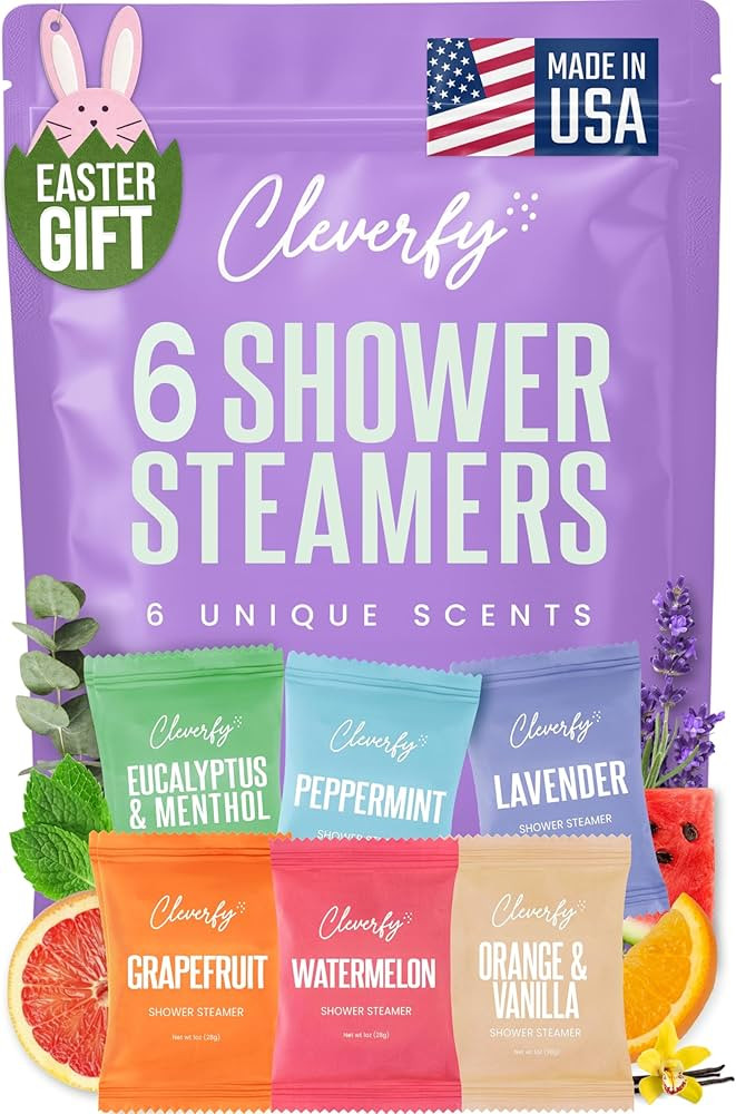 Cleverfy Shower Steamers Aromatherapy - Easter Basket Stuffers for Teens and Adults - Easter Gift... | Amazon (US)