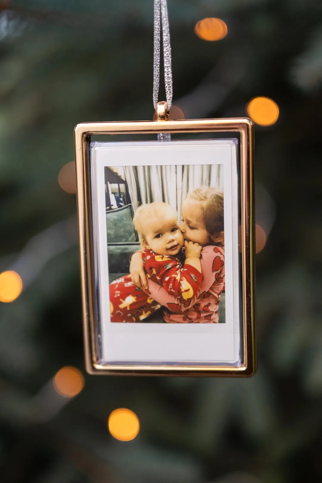 Personalized Christmas Ornament. Polaroid Frame. Instax Mini Ornament 2x3. Photo Frame Ornament -... | Etsy (US)
