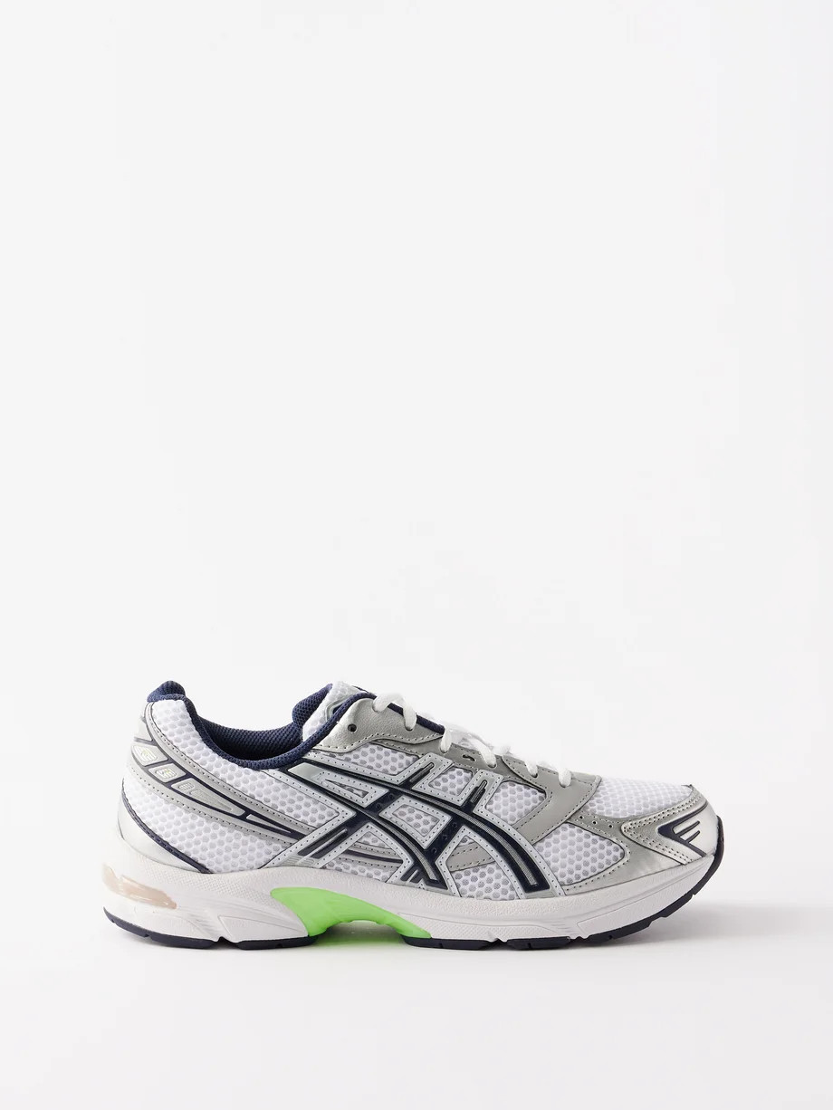 GEL-1130 faux-leather and mesh trainers | Asics | Matches (US)