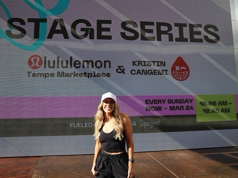 Doing what I love with the people I love 🥊 thank you so much @lululemon for having us. 

Big shoutout to @kristincangemi3 @kelseygallinetti - living out a real life Lizzie McGuire movie moment with you is my fav thing 🎤