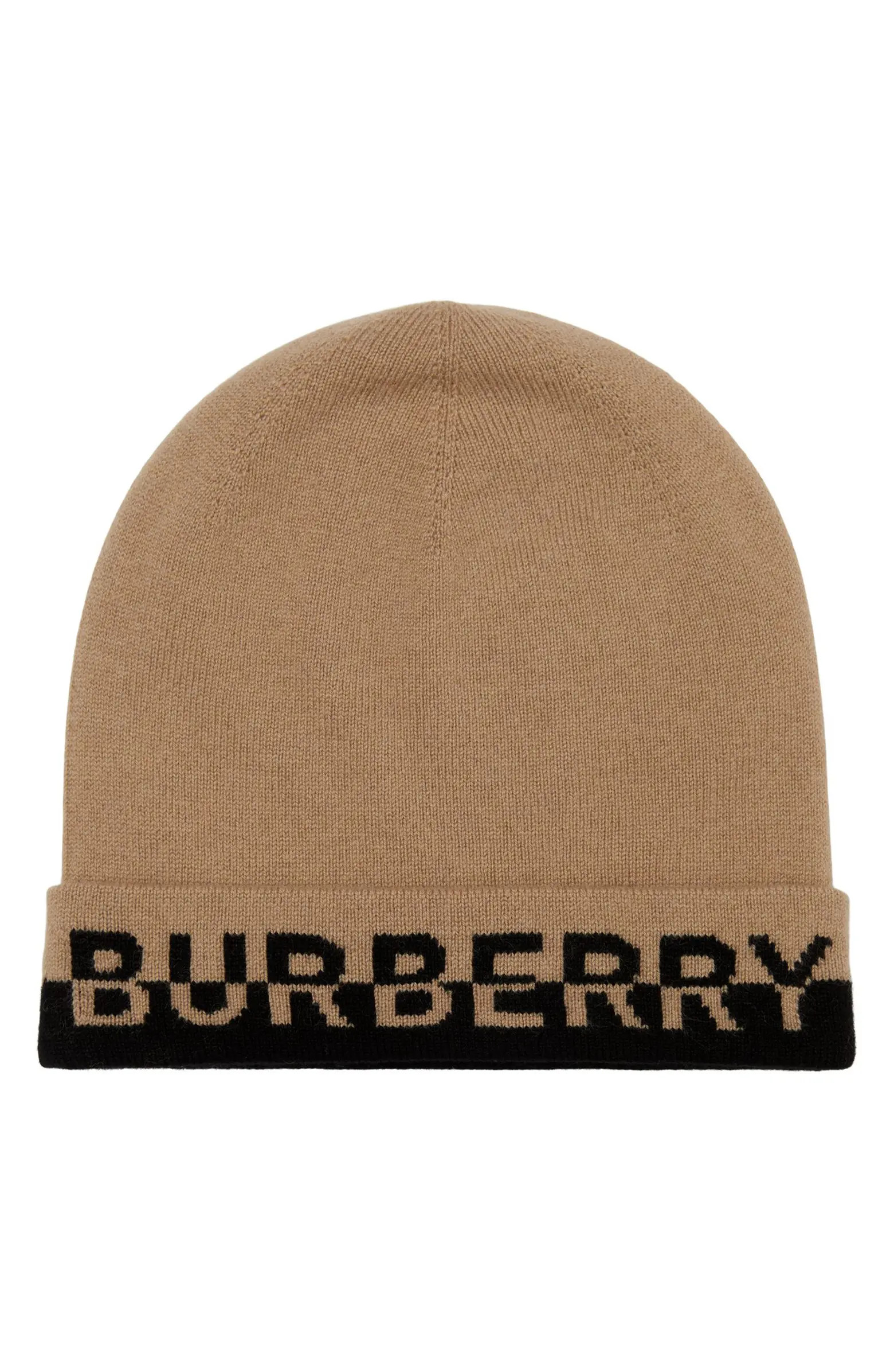 Burberry Cashmere Blend Logo Beanie | Nordstrom | Nordstrom