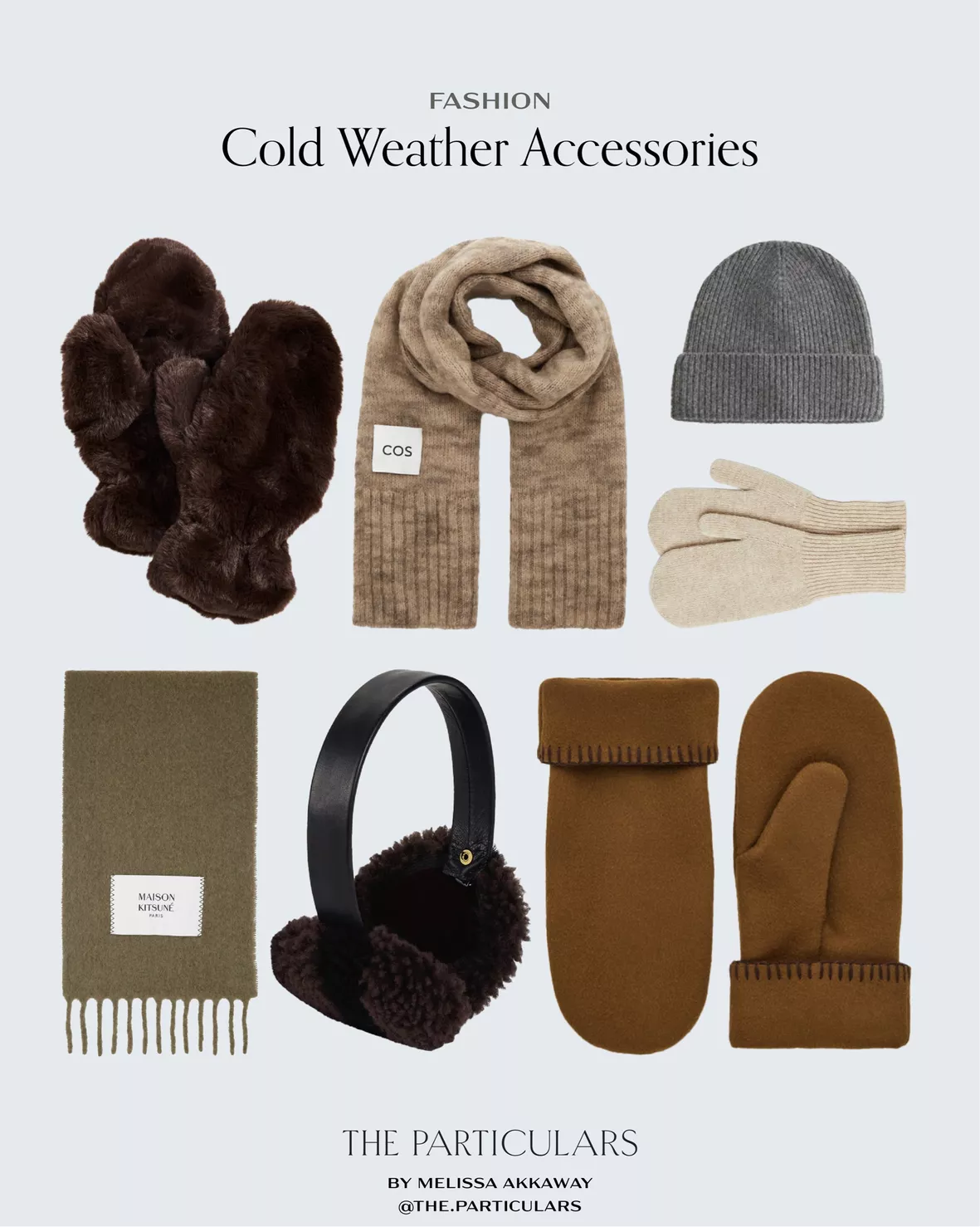Cute and Cozy Cold Weather Accessories
