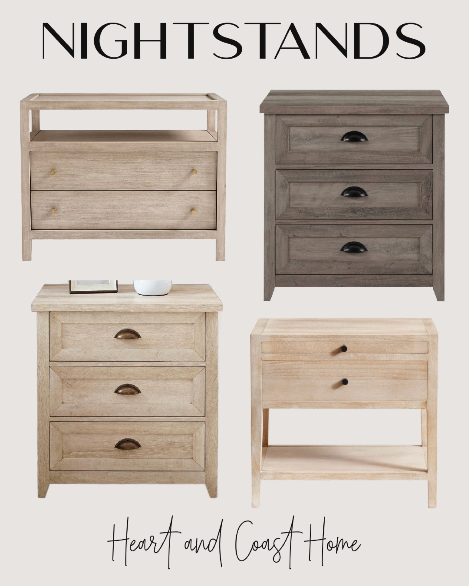 Wood Nightstands 

#LTKstyletip #LTKGiftGuide #LTKhome