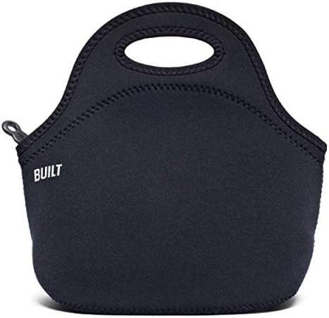 BUILT Gourmet Getaway Soft Neoprene Lunch Tote Bag - Lightweight, Insulated and Reusable Black LB... | Amazon (US)
