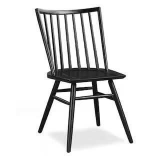 Poly and Bark Black Talia Dining Chair DI-483-BLK - The Home Depot | The Home Depot