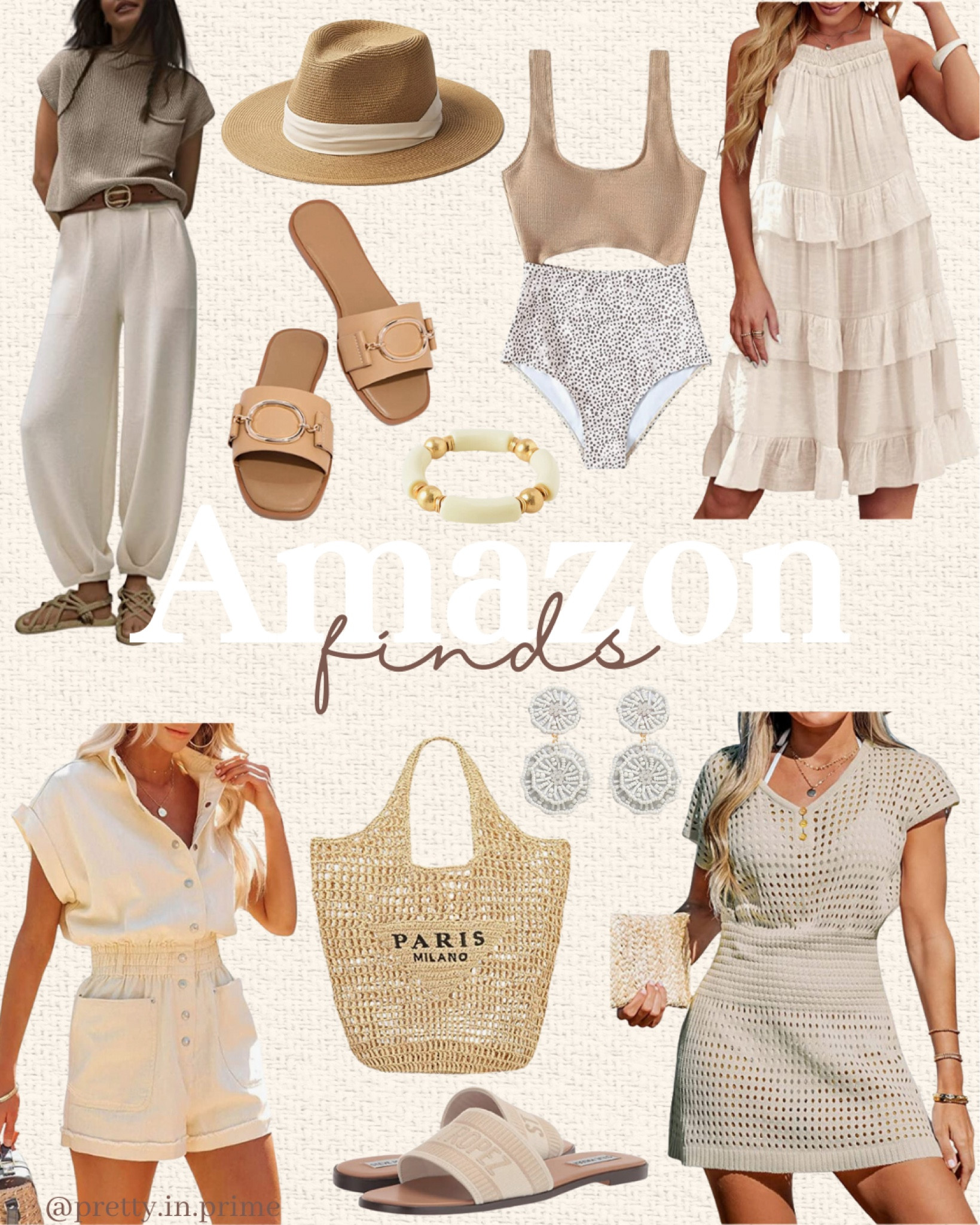 Amazon finds, amazon set, amazon swimsuit, beach bag, coverup 

#LTKstyletip #LTKSeasonal #LTKunder50