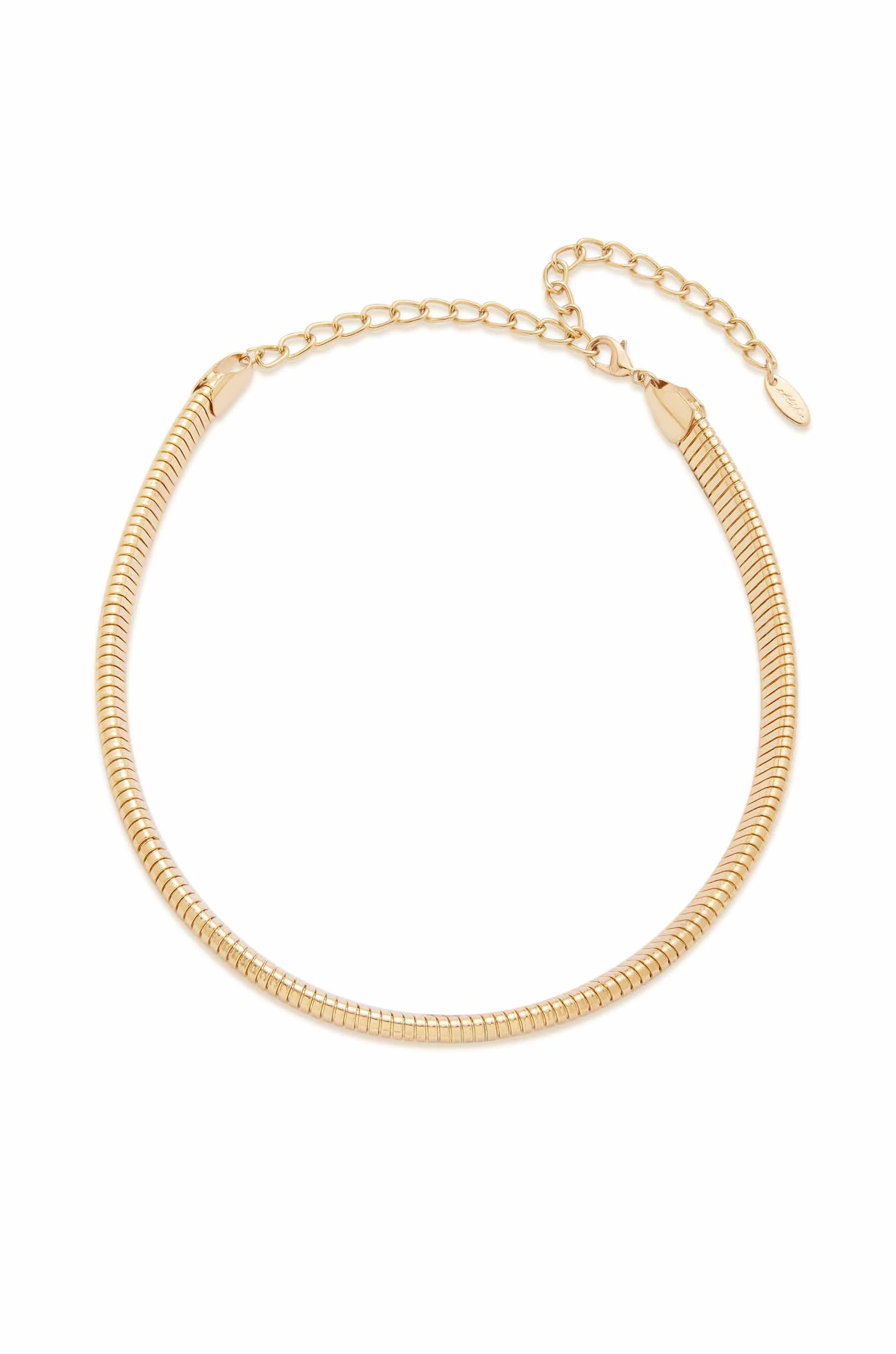 Your Essential Flex Snake Chain 18k Gold Plated Necklace | Ettika