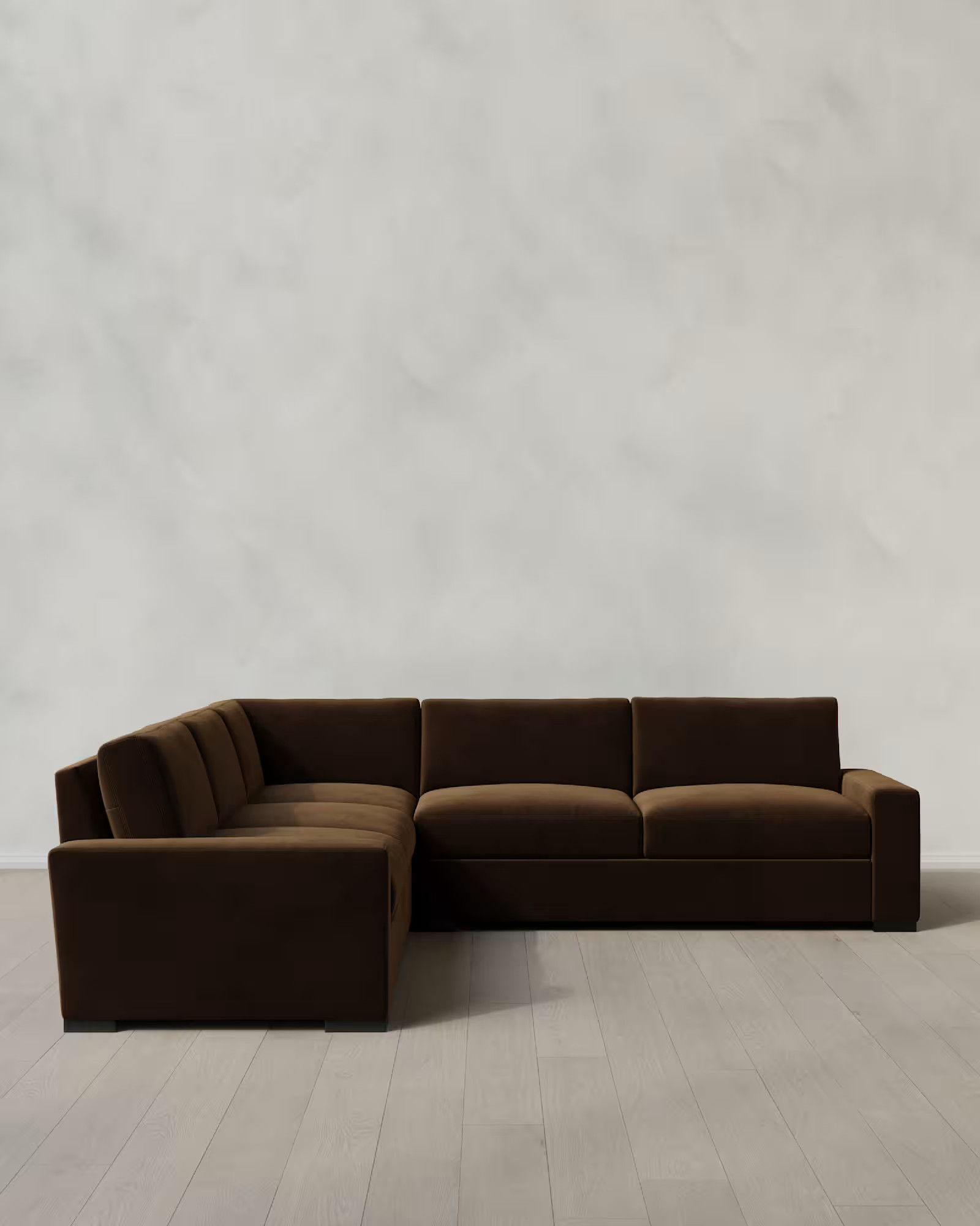 Stillman L Sectional in Performance Velvet | Quince