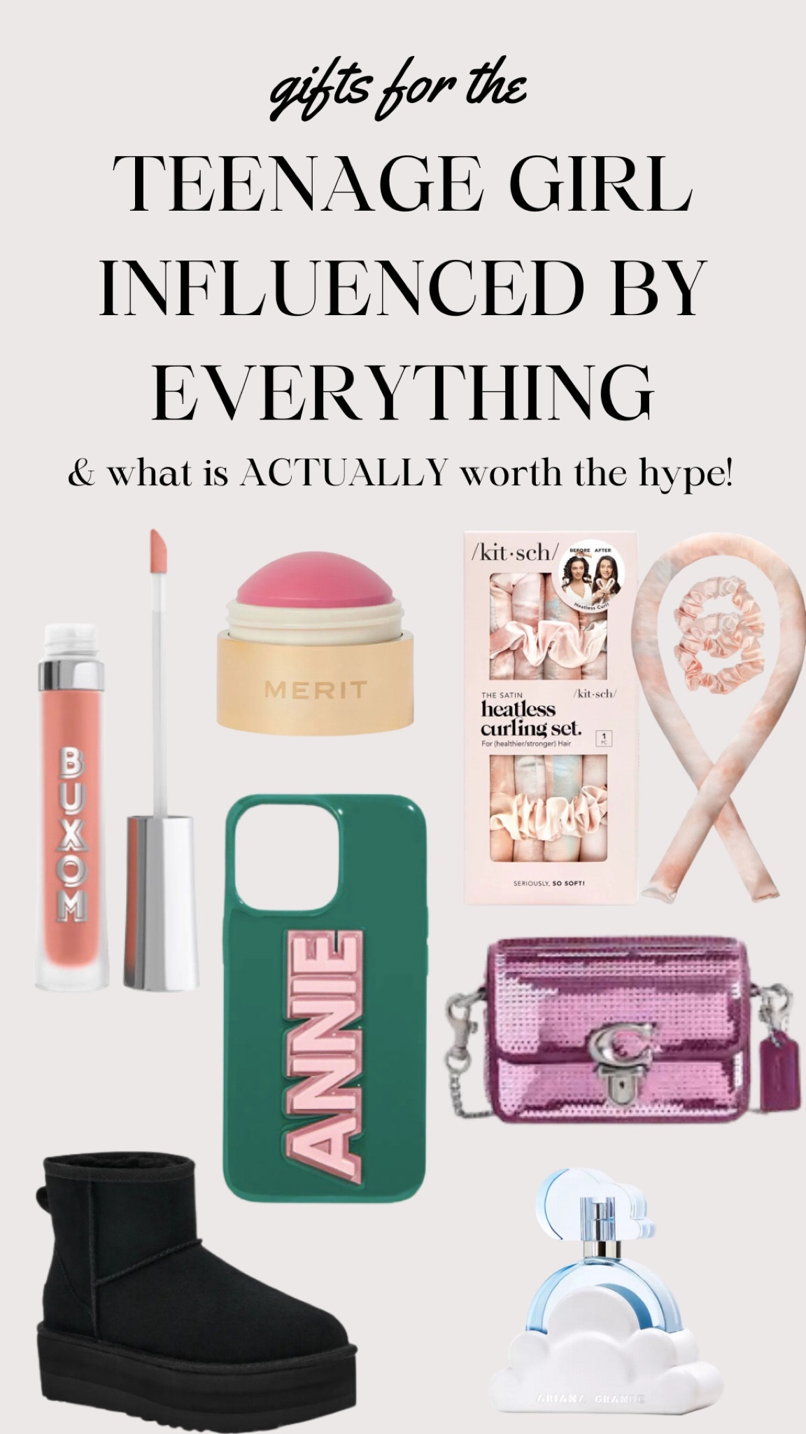 GIFT GUIDE SERIES: for the teenage girl influenced by everything! (but what is ACTUALLY good !!!!) 

#LTKGiftGuide #LTKSeasonal #LTKHoliday