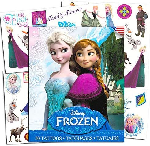 Savvi Disney Temporary Tattoos for Kids (Frozen) | Amazon (US)