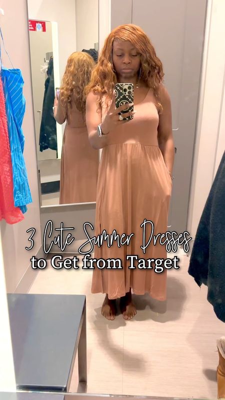 Loving the cute dresses at Target! They can be layered to create different Spring Outfits.

#LTKxTarget #LTKmidsize #LTKSeasonal