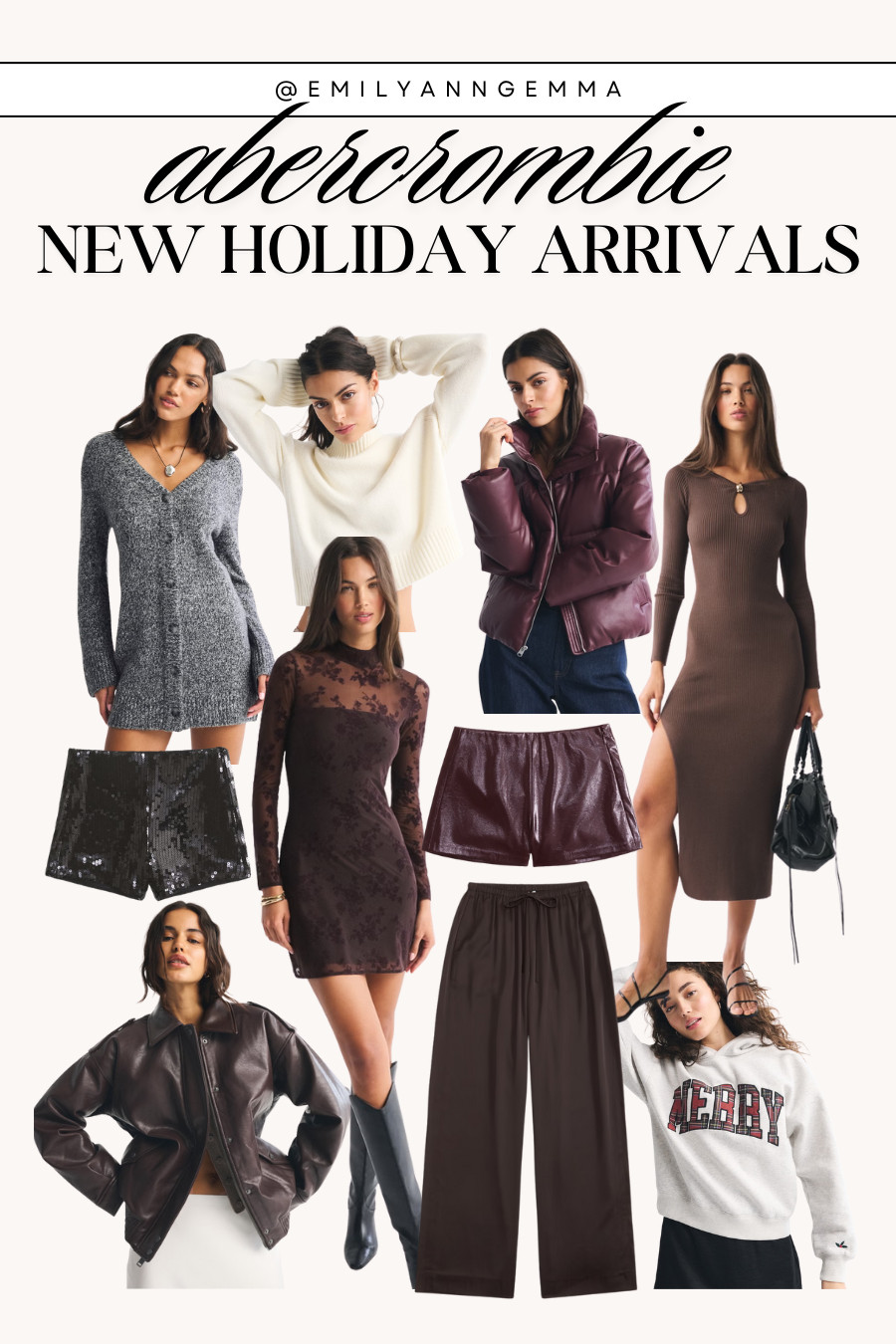 Abercrombie new arrivals that are perfect for fall and the holiday season! 

 #LTKHoliday #LTKSeasonal #LTKStyleTip