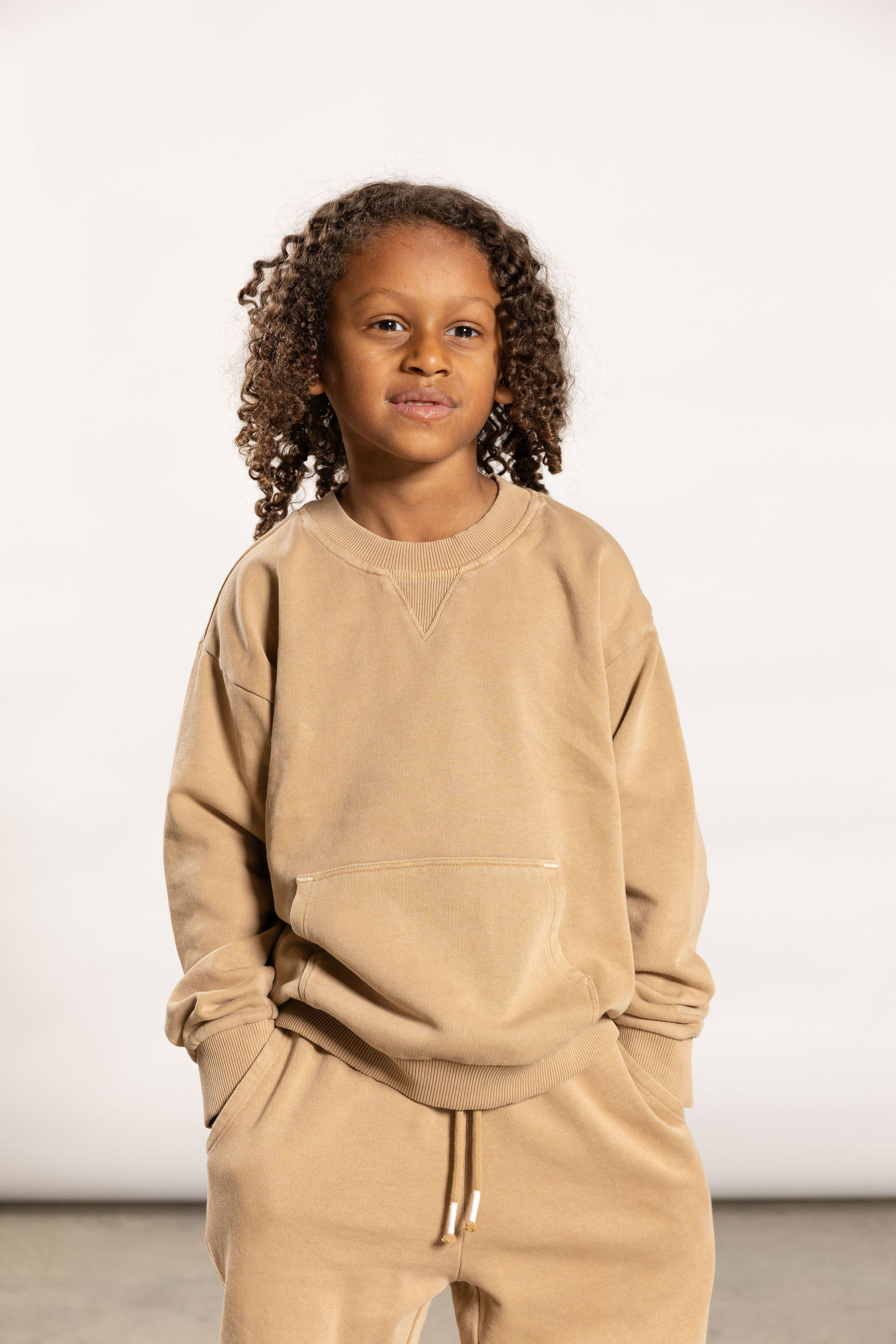 Kids Vintage Wash Crewneck | P'tula