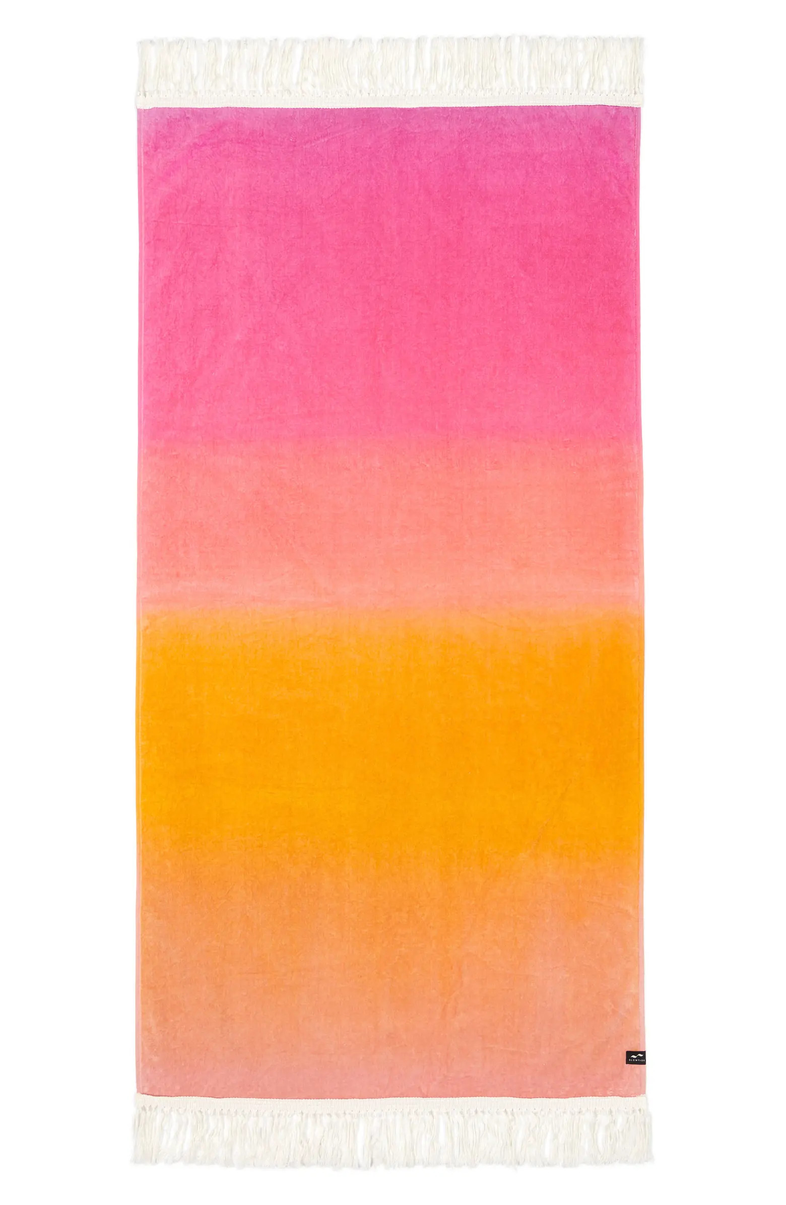 Daiquiri Fringe Cotton Beach Towel | Nordstrom
