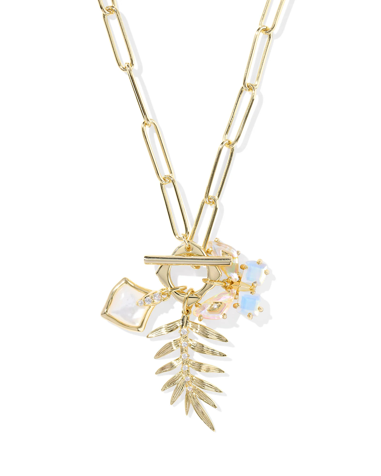 Bianca Butterfly Gold Charm Necklace | Kendra Scott