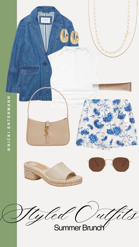 This would be such a cute summer casual brunch outfit with the girls! I love this skort, it’s so comfy! 

Abercrombie fashion, styled outfit, brunch outfit, summer fashion, trending fashion, 

#LTKSeasonal #LTKstyletip