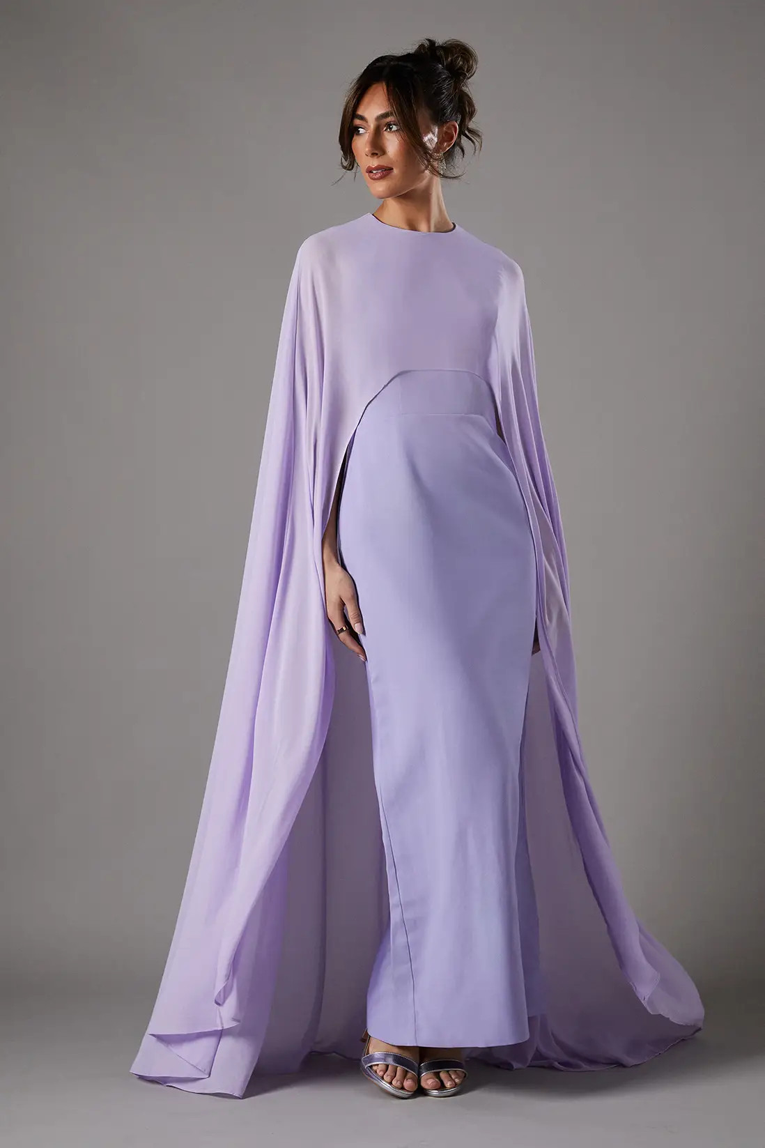 Dresses | Cape Sleeve Maxi Dress | Coast | Debenhams UK