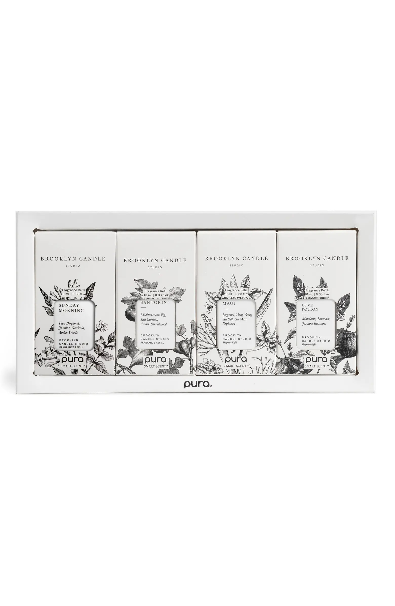 x Brooklyn Candle 4-Pack Studio Diffuser Fragrance Refills Set $72 Value | Nordstrom