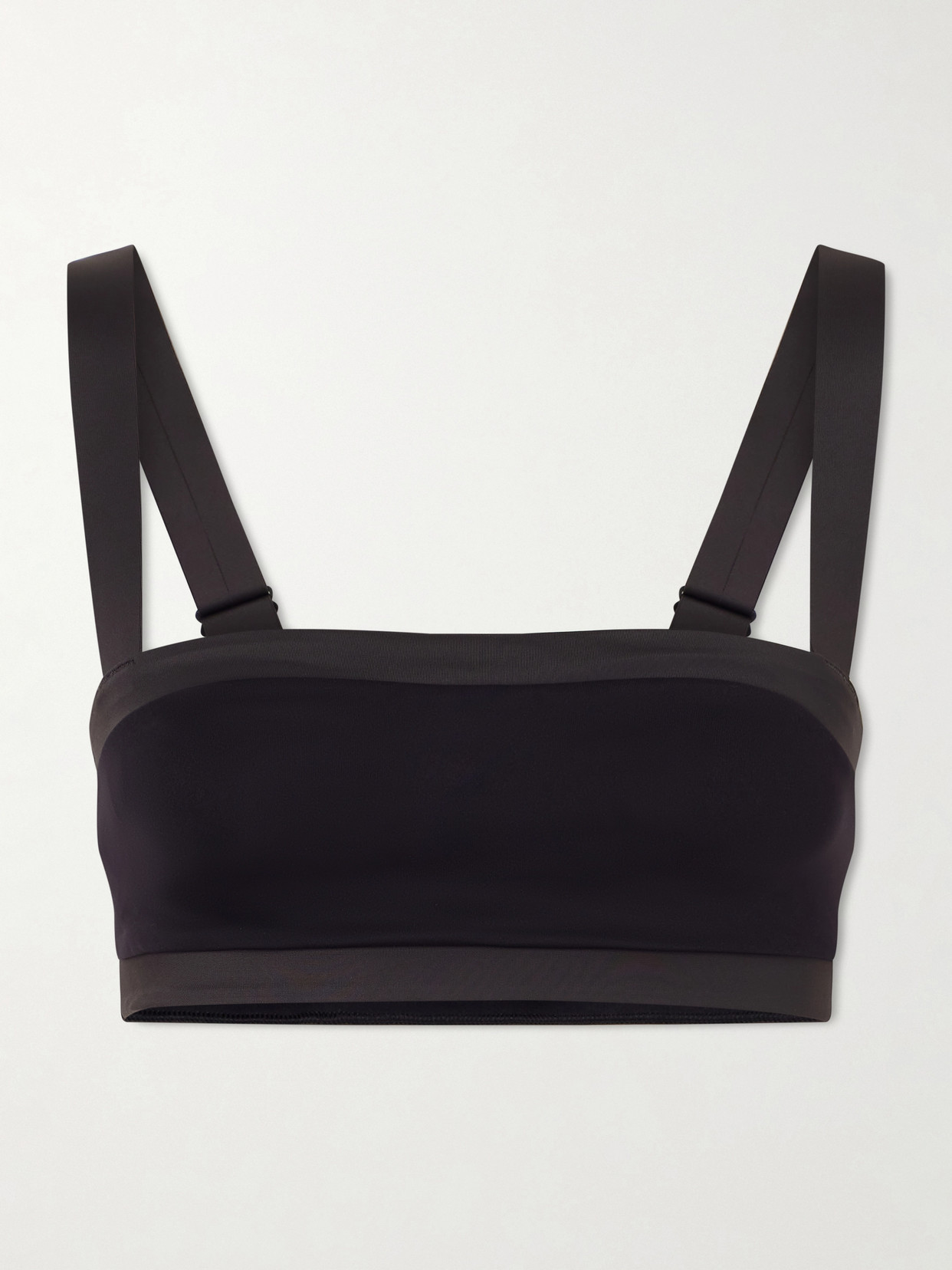 SKIMS - + Nike Straight Neck Bra - Obsidian And Igneous | NET-A-PORTER (US)