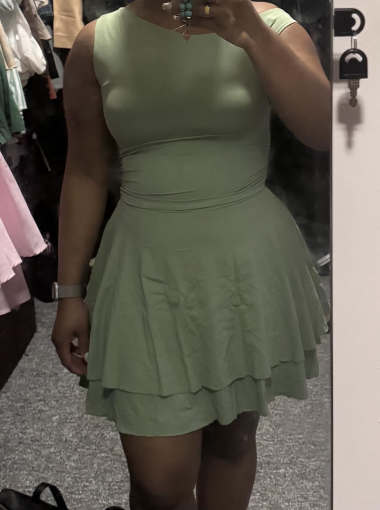 Kaximil Women's Sexy Ruffle Hem Mini Dress One Shoulder A Line Ruched Short Party Dresses | Amazon (US)