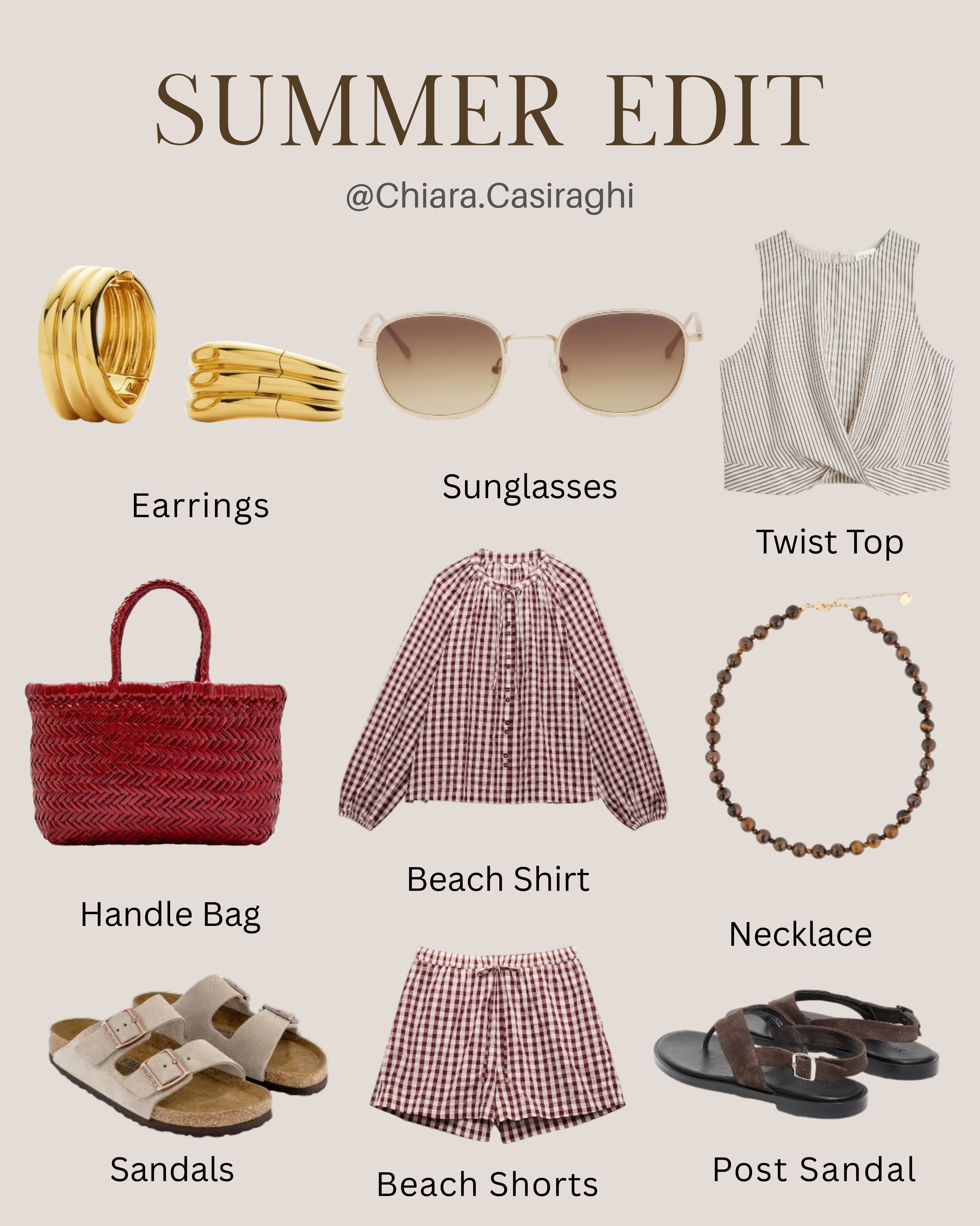 Refresh your wardrobe with this curated summer edit. These lightweight, effortless pieces are perfect for staying cool and looking chic all season long. Save this post and click the link in bio to shop the collection! #SummerStyle #SummerEdit #WarmWeatherLook 

 #LTKdayinmylife #LTKgrwm #LTKootd