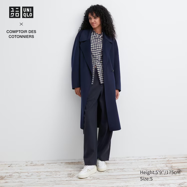 Double Face Wrap Coat | UNIQLO (US)