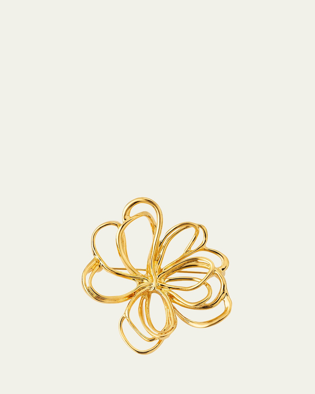 Large Wire Flower Brooch | Bergdorf Goodman